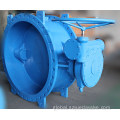 C504 Double Flange Butterfly Valve Double Flange Butterfly Valve Awwa C504 with Gearbox Supplier